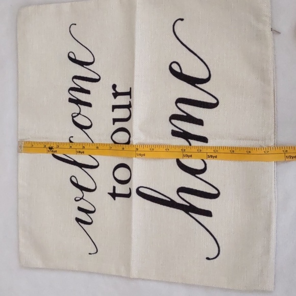 New SET Farmhouse Accent Pillow Case - Picture 6 of 9